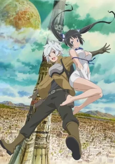 Dungeon ni Deai wo Motomeru no wa Machigatteiru Darou ka English Dubbed poster