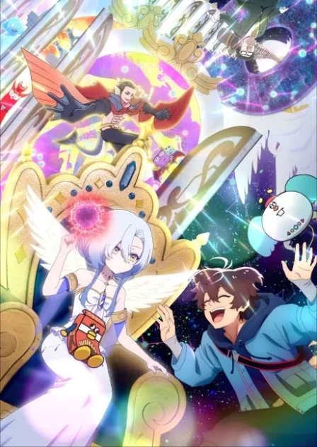 Megami Isekai Tensei Nani ni Naritai Desu ka Ore Yuusha no Rokkotsu de English Subbed poster