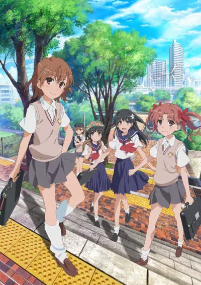 Toaru Kagaku no Railgun S English Dubbed poster